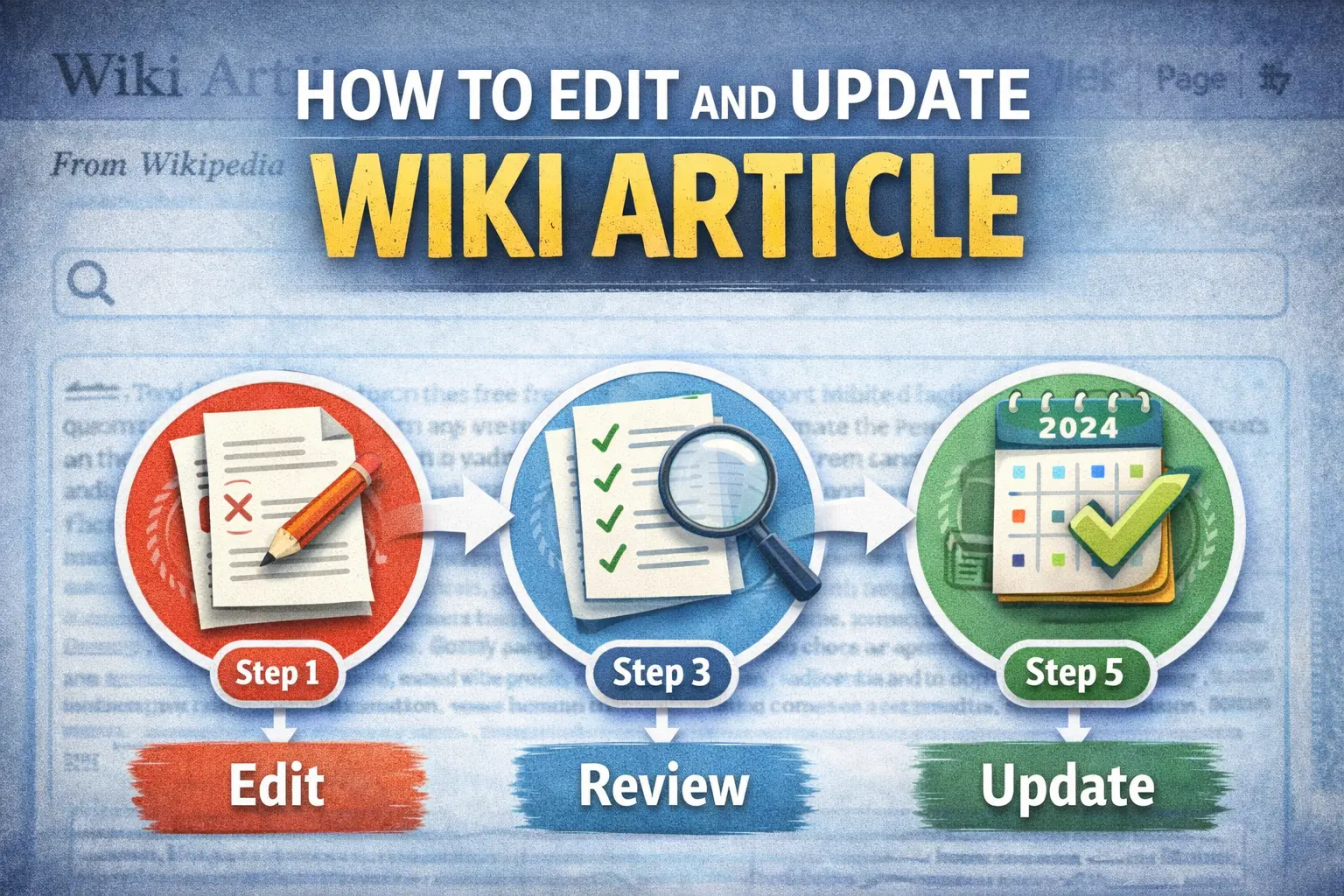 Wiki Writer How to Edit and Update a Wiki Article